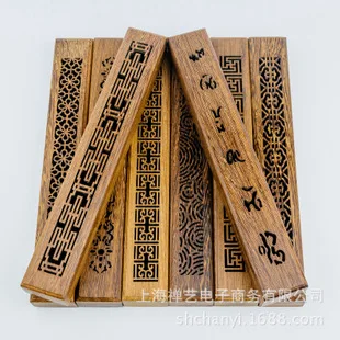 Курильница из красного дерева Ebony Joss-stick печь Joss-аромапалочки горелка китайский Eaglewood домашняя сжигание ладана печь сандалового дерева курильница