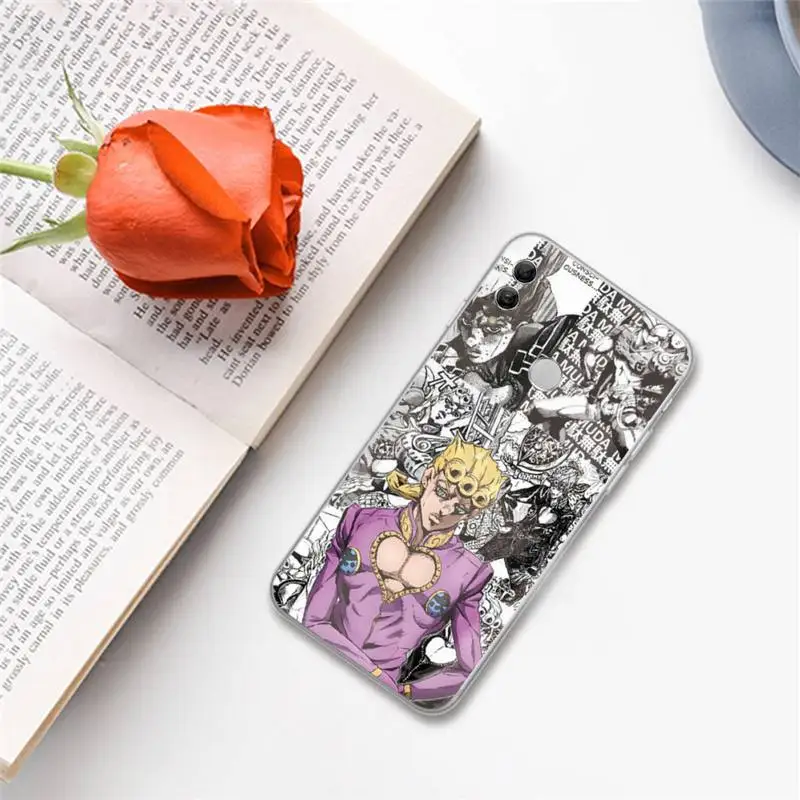 JOJO BIZARR ADVENTUR Phone Case For Huawei Honor view 7a5.45inch 7c5.7inch 8x 8a 8c 9 9x 10 20 10i 20i lite pro