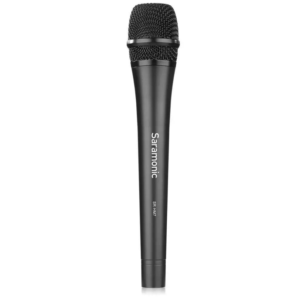 

Saramonic SR-HM7 Professional Cardioid Unidirectional Dynamic Microphone Vocal Handheld MIC Perfect for Church, Wedding, Karaoke