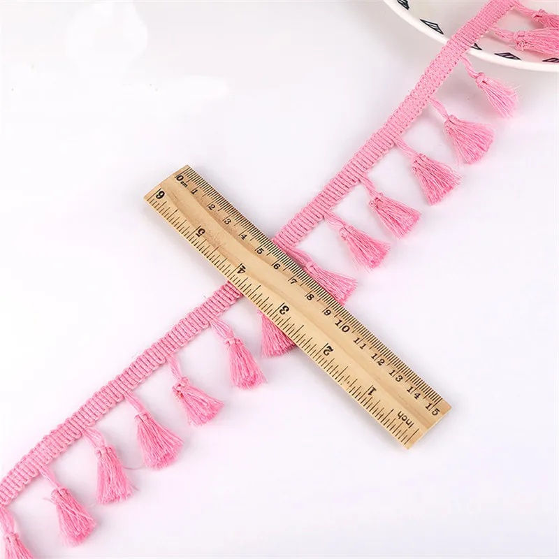 Красивая кружевная лента с кисточками бахрома хлопковое этническое кружевное