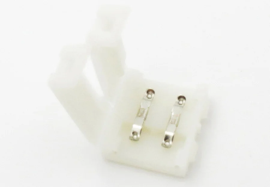 2835 5050 LED Strip Connectors 2pin 8mm  2pin 10mm  4pin 10mm Free Welding Connector 5pcslot for strip to strip connection (1)