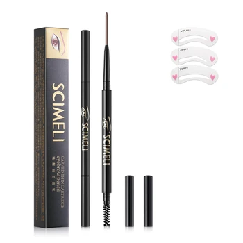 

2 In 1 Double Headed Eyebrow Pencil Waterproof Lasting карандаш для бровей Makeup Beauty Tool Natural Tint Cosmetics Set