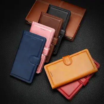 

Flip Leather Case For Samsung Galaxy Note 10 Plus Card Holder TPU+PU Wallet Back Cover Galaxy S20ULTRA Leather Wallet Cover Case