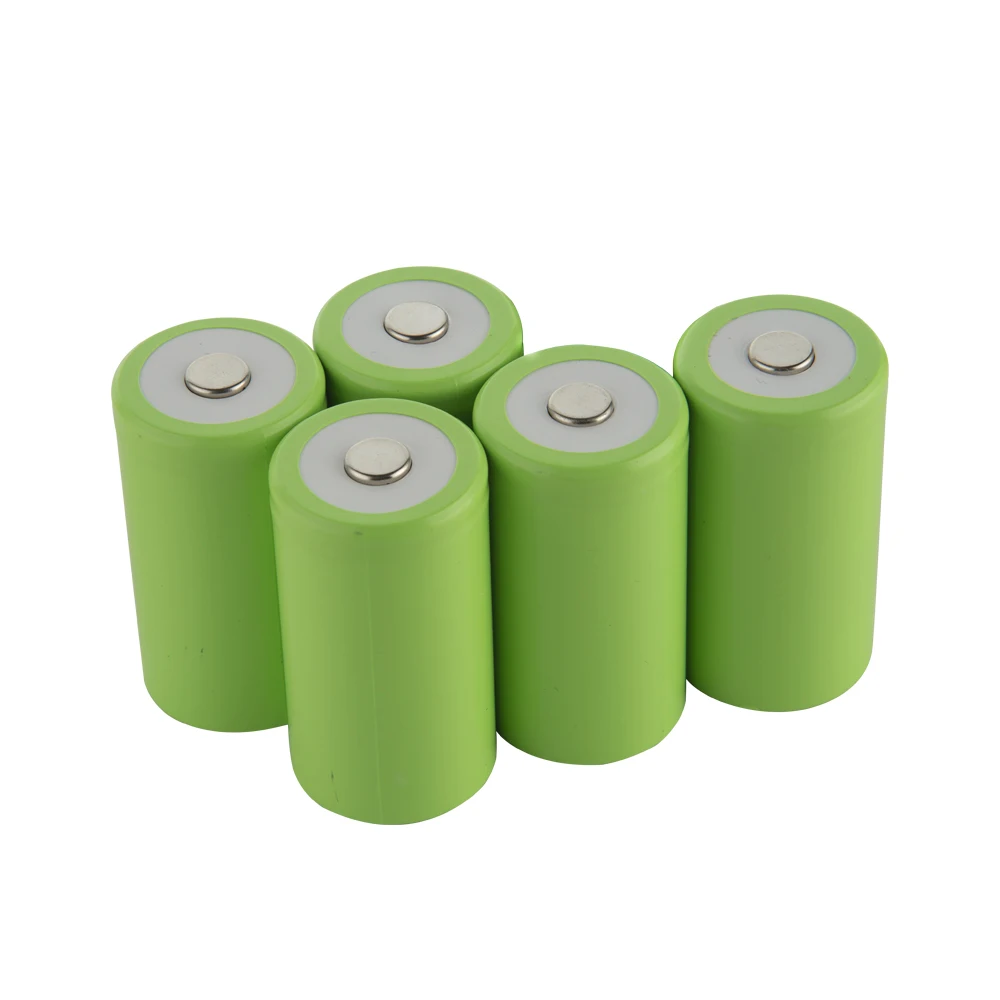 

5pcs D 10000mAh 1.2V Ni-MH power Battery cell rechargeable 40A 60x32mm Apply to electrical tools Electric drill Electric hammer