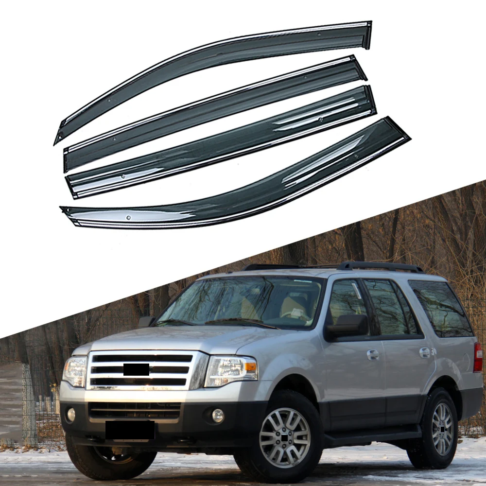 Для FORD Expedition 3rd 2007-, защита от солнца и дождя, козырьки щиток, защитный чехол, накладка, рамка, наклейка, аксессуары