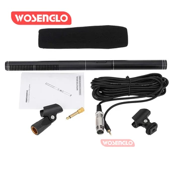 

Outdoor live sound card computer microphone professional mobile phone SLR camera camera recording news interview microphone