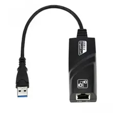 Гигабитный сетевой адаптер USB 3,0 к Gigabit Ethernet RJ45 LAN