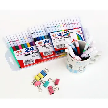 

12/18/24 watercolor brush pen children painting products drawing marker set fineliner lettering pen art supplies brush pen