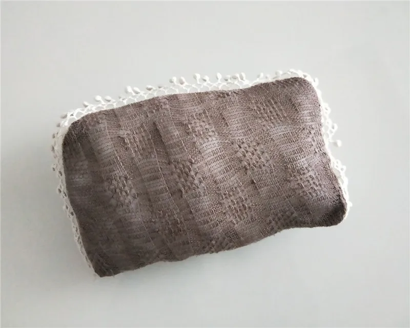 20-56 pillow Ylsteed Детские реквизиты для фотосессии новорожденных Обертывания крючком новорожденный костюм для съемок детская студия позирующая Подушка детская шапка - Цвет: 20-56 pillow