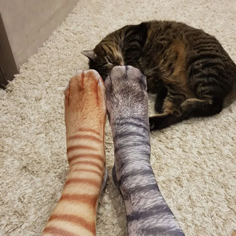 New-Funny-Socks-3D-Paw-Printed-Animal-Socks-Women-Cat-Zebra-Leopard-Panda-Paw-Long-Cotton (1)