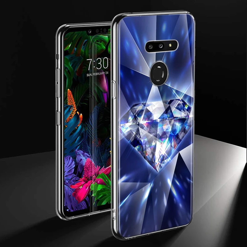 Красивых бриллиантов Стиль для LG W20 W10 V50S V50 V40 V30 K50S K40S K30 K20 Q60 Q8 Q7 Q6 G8 G7 G6 ThinQ чехол для телефона - Цвет: Style 11