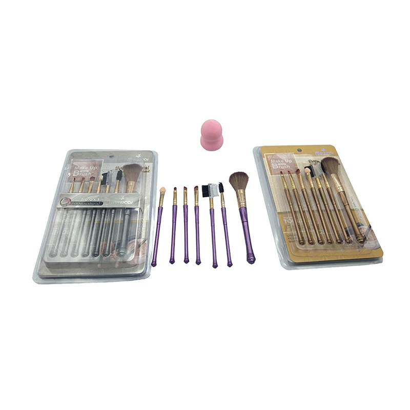 7 шт. набор профессиональных кистей для макияжа|Аппликатор теней век| |