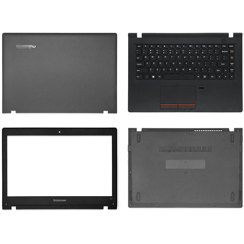 NEW For Lenovo E31-80 e31-70 Series Laptop LCD Back Cover Front Bezel Hinges Palmrest Bottom Case VGA Audio Board A B C D Cover laptop carry bag