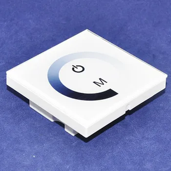 

EDAL 3 Channel Touch Screen Panel Wall Recessed Touchable LED Dimmer For Single Color LED Light V1