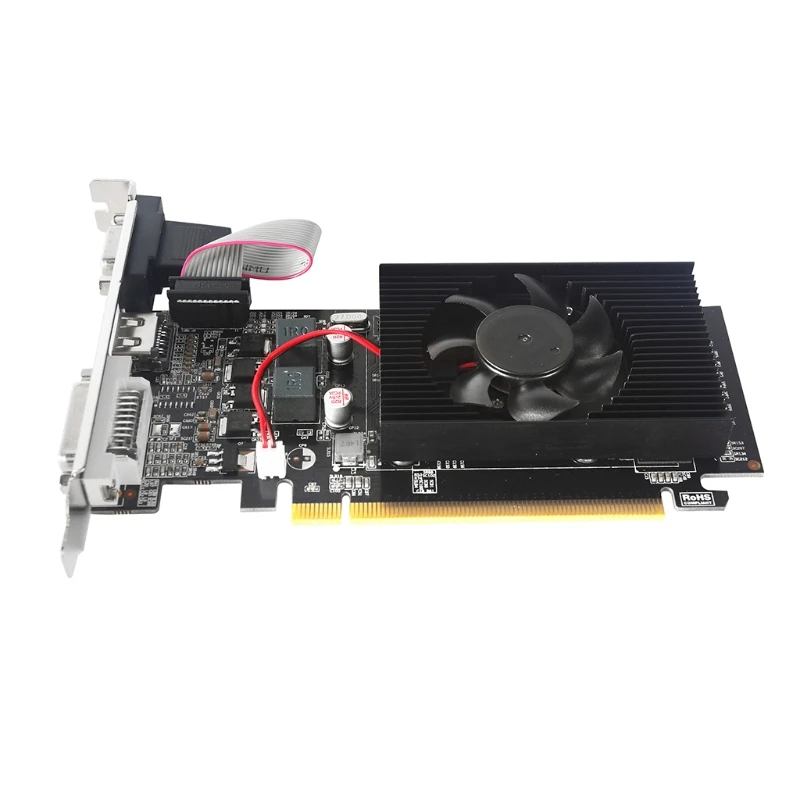 Low Profile Gt 740 Image Card Pci E 2 0 X16 Graphics Card 2gb 128bit Ddr5 Game Video Card For Pc Desktop Computer Graphics Cards Aliexpress