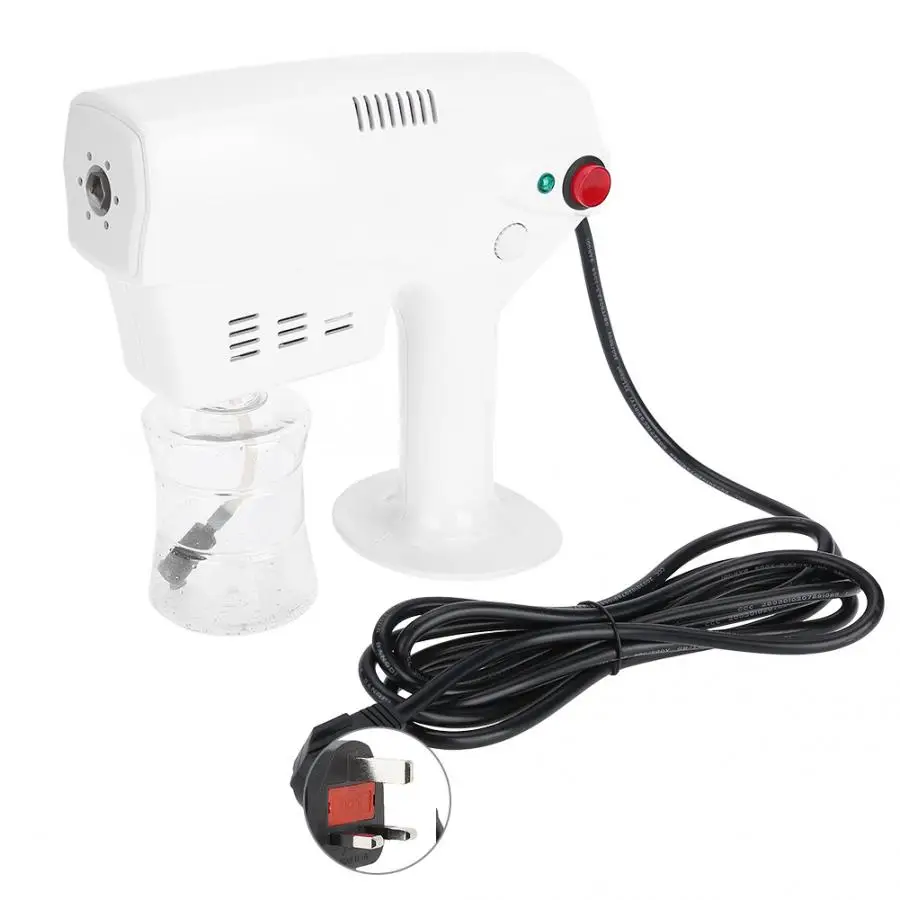 UK Plug 220V Многофункциональный Нано пароочиститель окрашивание волос отпариватель увлажнитель инструмент для ухода за волосами b - Цвет: UK Plug 220V