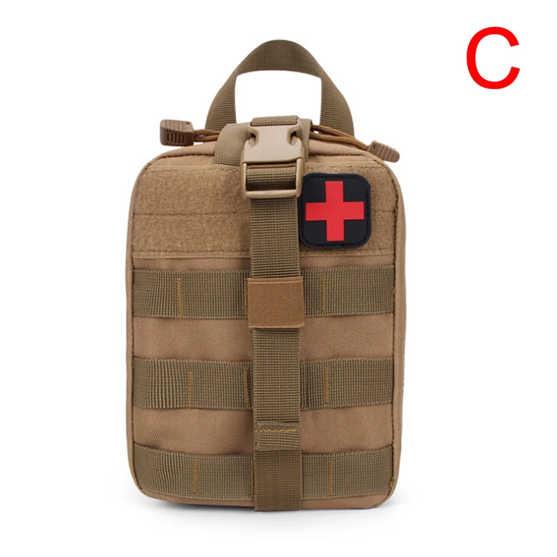 style C 1 шт. прочный набор первой помощи Тактический набор для выживания Molle Rip-off EMT сумка медицинская - Color: style C