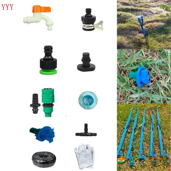 

spray nozzle with 20cm long blue support rod holder irrigation watering kits