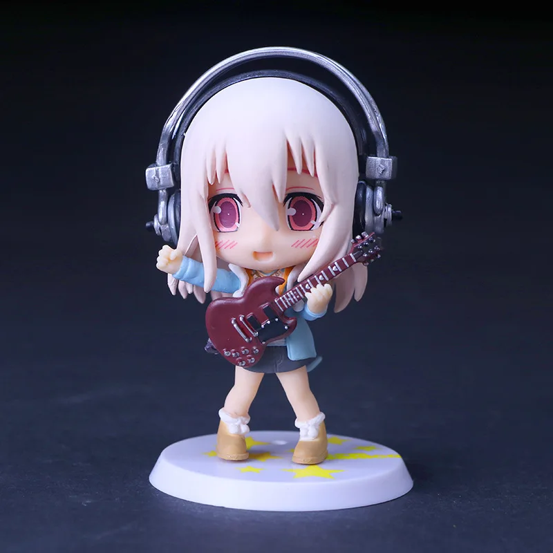 

Anime Garage Kit Wholesale 5-Cute Super Sony Sub- Boxed Car Decoration Creative Toy Pick-