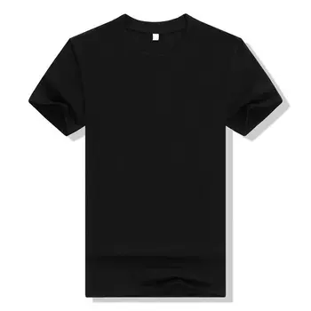 

2020 new pure cotton round neck short sleeve solid color T-shirt women red