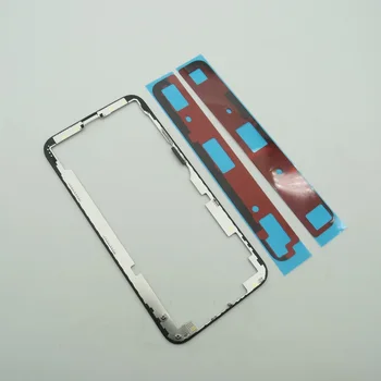

10pcs/lot Frame wtih glue adhesive For iPhone XS Middle Bezel replacement glass frame lcd repair
