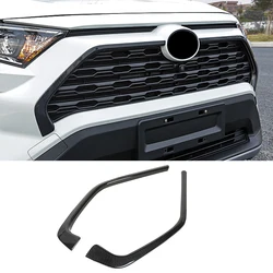 Premium Front Grille Trim Cover (Carbon Fiber)