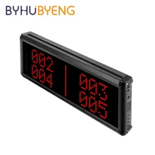 BYHUBYENG – système de gestion des files d'attente sans fil, gestion des files d'attente des restaurants, affichage Led pour hôpital ou banque, 1 récepteur
