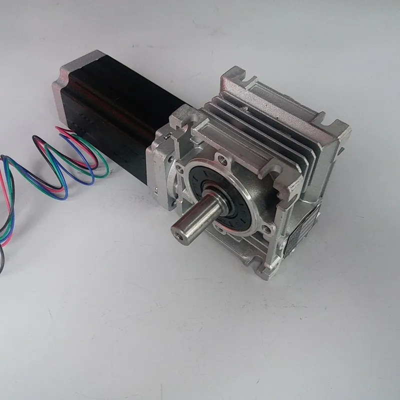 Редуктор скорости Nema34 редуктор RV040 18 мм выход шаговый двигатель 4A 98 6 5 нм 930Oz in
