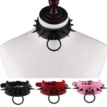 KMVEXO, новинка, Harajuku, Спайка, заклепки, готика, цепочка из искусственной кожи, ожерелье для женщин и мужчин, воротник, аниме, ожерелье, рок, штат, для мужчин, t, эмо Рейв, ювелирные изделия