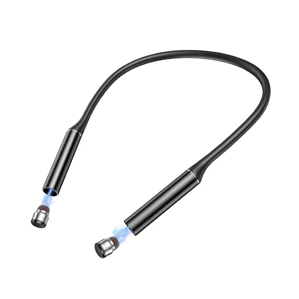 G30 Hanging Neck Bluetooth 5 1 Headset Magnetic Earbud Type Binaural Wireless Call Sports Waterproof Music Headset With MIC