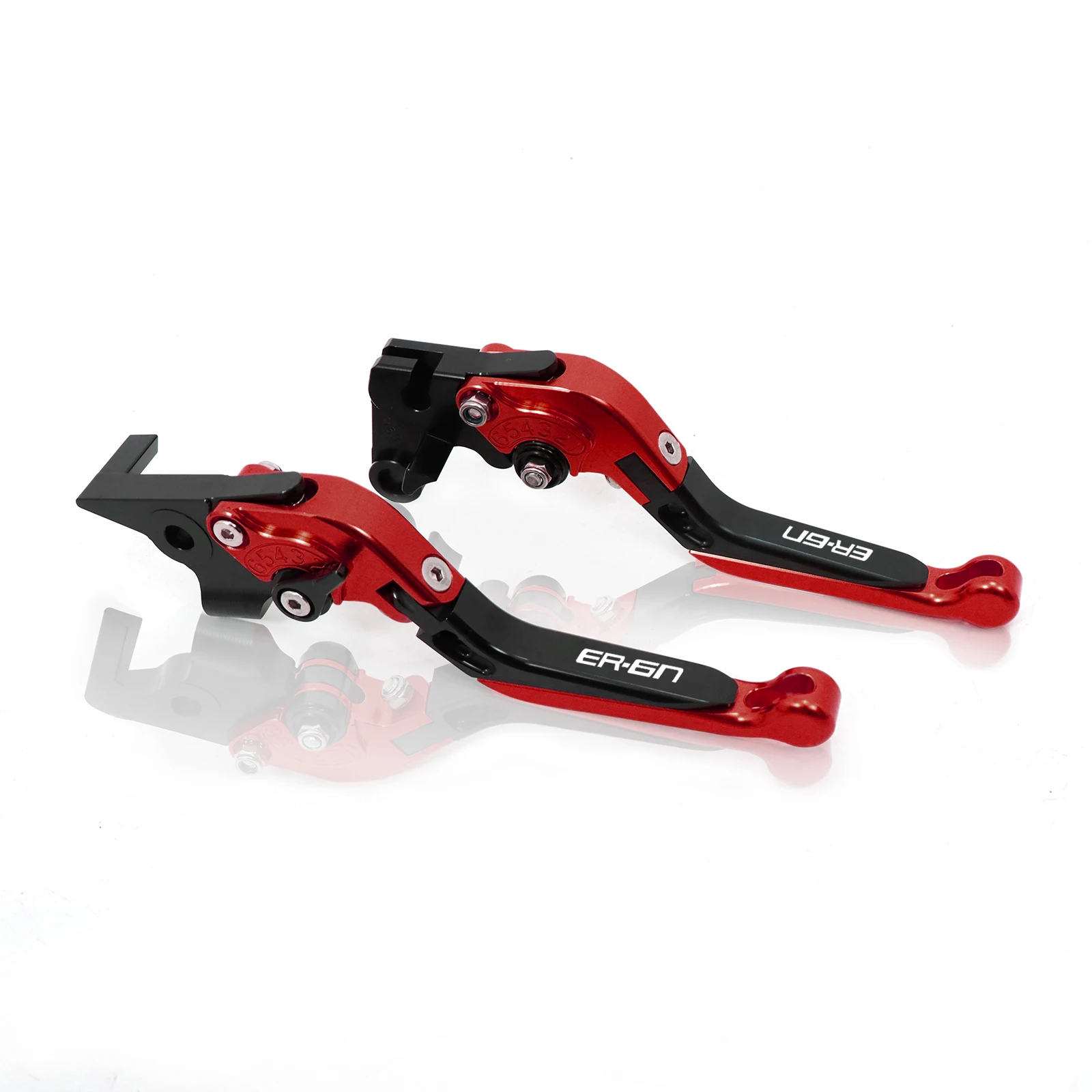 For Kawasaki ER6N ER-6N ER 6N 2006-2008 ER-6F ER6F Motorcycle Accessories Adjustable Extendable Folding Brake Clutch Levers motorcycle clutch lever