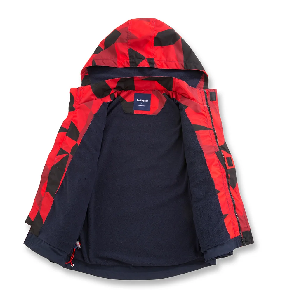 Непромокаемые флисовые стеганые куртки для девочек и мальчиков с принтом в стиле пэчворк Детское пальто с компасом детская верхняя одежда детская одежда на рост 100-150 см
