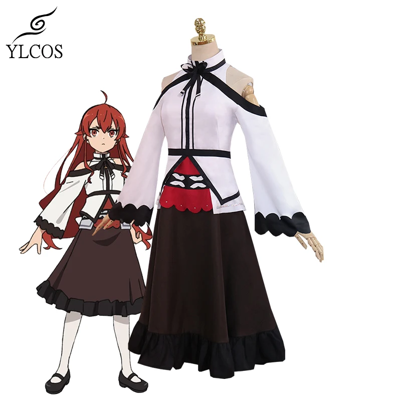 

New Anime Costumes Mushoku Tensei Eris Boreas Greyrat Cosplay Full Set Haloween Party Suit For Women Girls