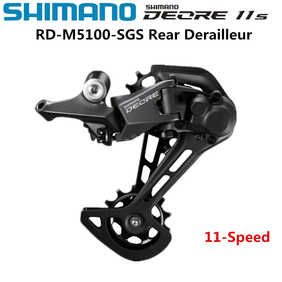 10S//11S Rear Derailleur Super Long Cage Shimano Deore RD-M5120-SGS Shadow RD