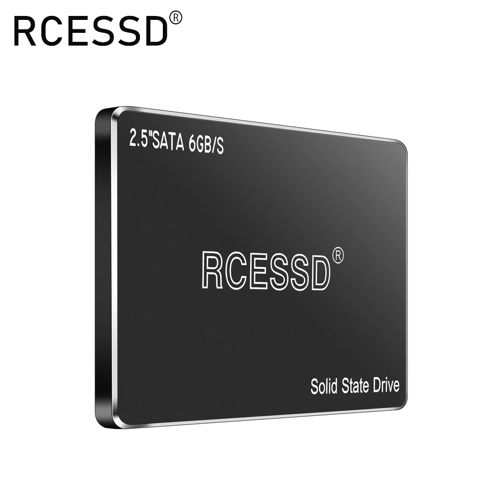 RCESSD Металл 240 ГБ 120 480 1 ТБ SSD 2 5 жесткий диск твердотельные диски &quotвнутренний 128 256