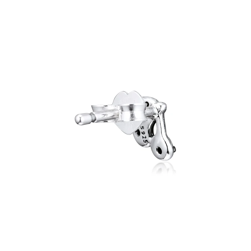 Signature ME My Cherry одиночные серьги-гвоздики 925 пробы-серебро-ювелирные изделия