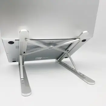 

Foldable Laptop Stand For Notebook Aluminum Cooling Adjustable Holder Bracket Tablet Support Computer Accessories Office Supplie