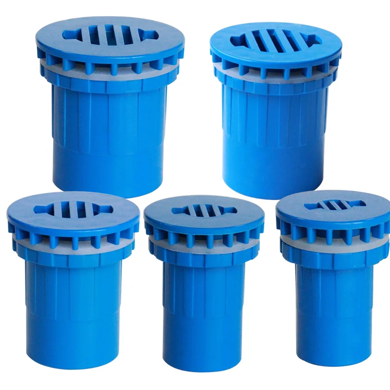 Соединительный элемент для резервуара аквариума ПВХ синего цвета 20/25/32/40/50 мм