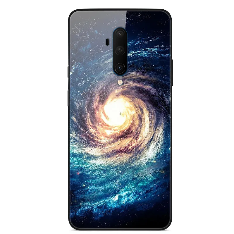 Для Oneplus 7 T Pro Чехол из закаленного стекла жесткий чехол для телефона для Oneplus 7TPro TPU бампер чехол s для One plus 7 T 7 T Pro