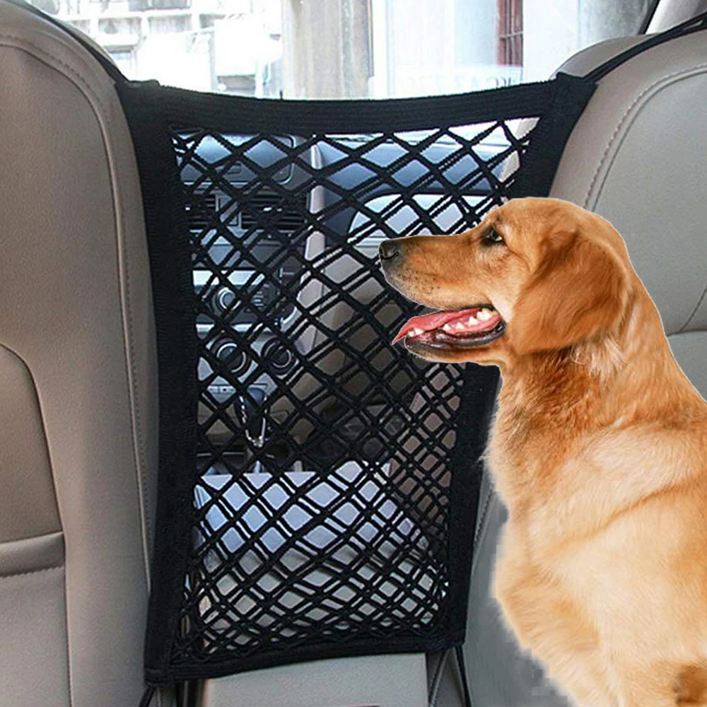 

Elastic Car Pet Fence Dog Safety Isolation Net Children Travel Isolation Barrier Mesh Dog Fence Anti-collision Mesh Pet Supplies
