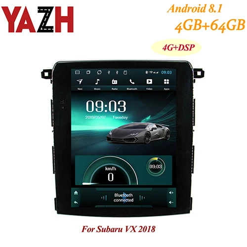 RAM 4GB ROM 32GB YAZH 9," tesla экран видео дисплей для Subaru XV Авто Радио Android 8,1 центральный мультимедийный блок с 4G DSP 4 Гб+ 32 ГБ - Цвет: RAM 4GB ROM 32GB