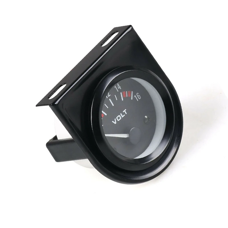 Аксессуар вольтметр измеритель величины напряжения 8~ 16 в 12 В DC Запчасти для инструментов корпус белый механический 1 шт. авто