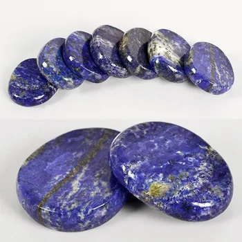 

Natural Crystal Stone Healing Gemstones Lapis Lazuli Polished Palm Thumb Energy Stone Handicraft Fish Tank Decorating Home Decor