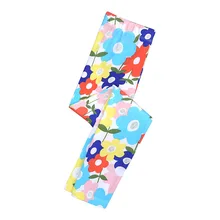 Осенние новые стильные хлопковые детские леггинсы детские штаны для девочек от 2 до 7 лет от производителя