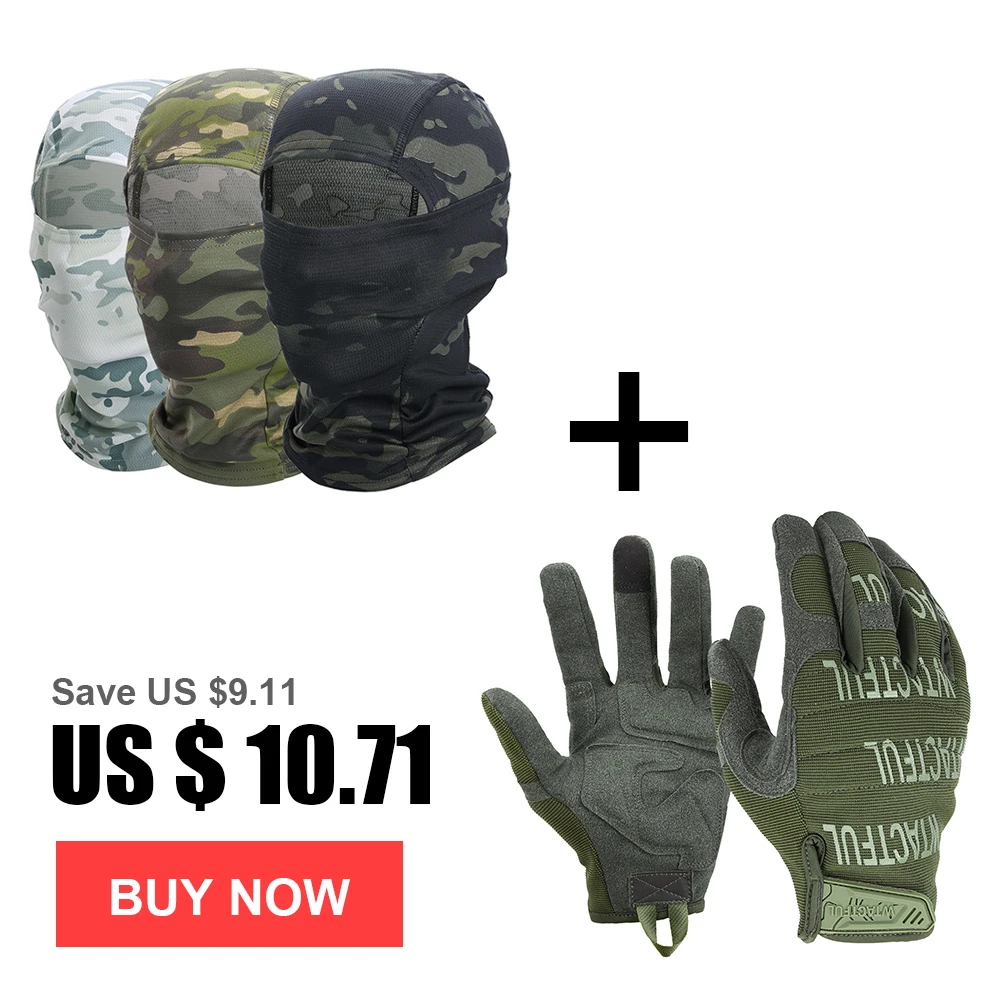 Multicam CP Camouflage Balaclava Full Face Scarf Wargame Cycling Hunting Army Bike Military Helmet Liner Tactical Airsoft Cap