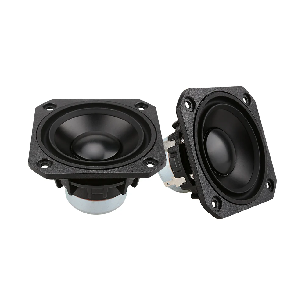AIYIMA 2Pcs 2.5Inch Full Range Speaker Driver 15W Audio Fever Speakers Music Sound Loudspeaker Column For DIY Home Theater
