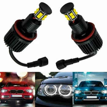 

Aluminum Alloy Angel Eye Lights 6000K 1400LM For BMW 1 Series E82 E87 E88 2008-2012 Parts Car