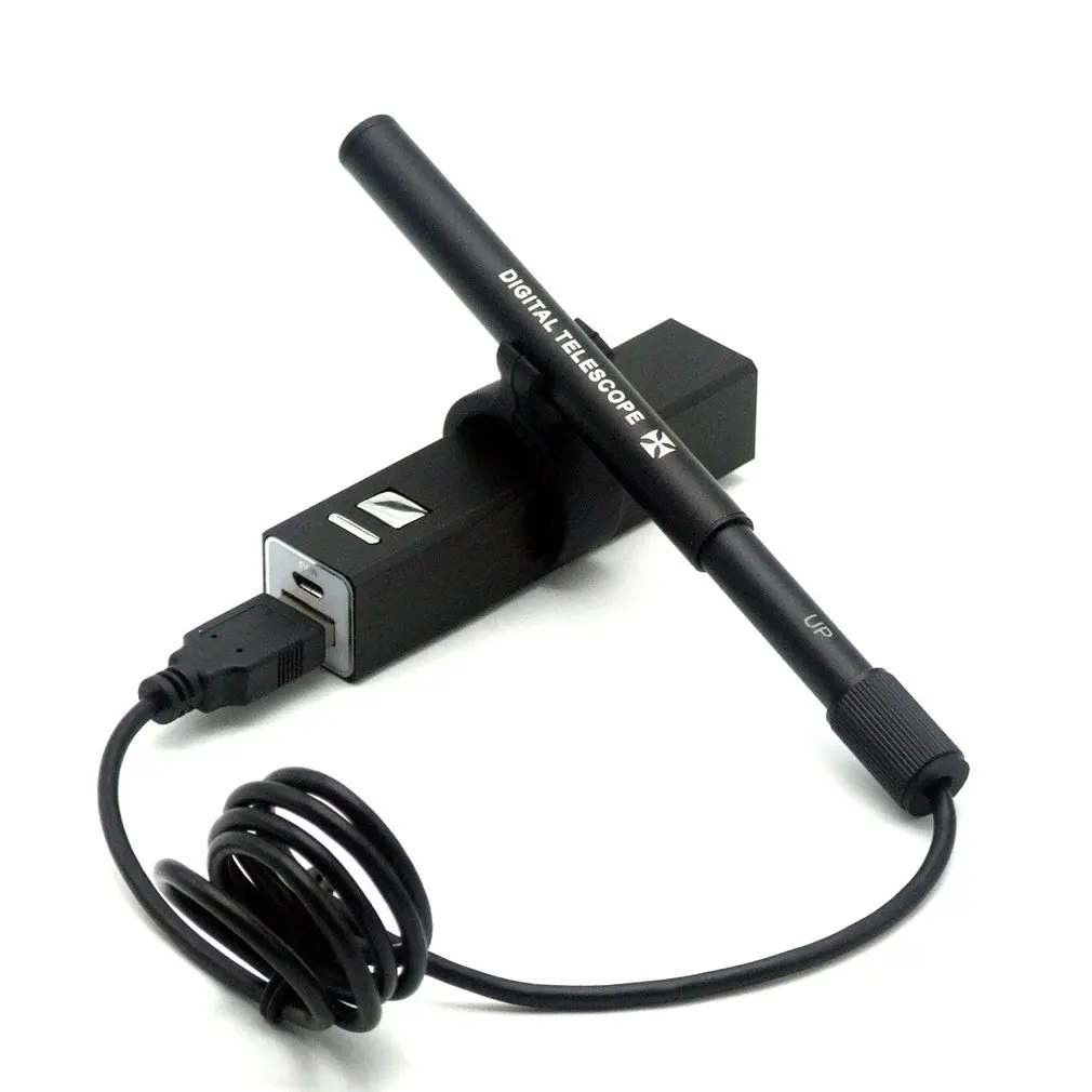 Умный wifi цифровой usb зарядный телескоп Монокуляр охотничий Регулируемая Масштабируемая камера со встроенным аккумулятором и резиновым креплением
