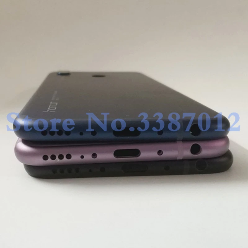 Чехол для задней крышки батареи, чехол на заднюю дверь для huawei Honor Play COR-L29, COR-AL10 Крышка для батареи+ Кнопка громкости питания+ объектив камеры