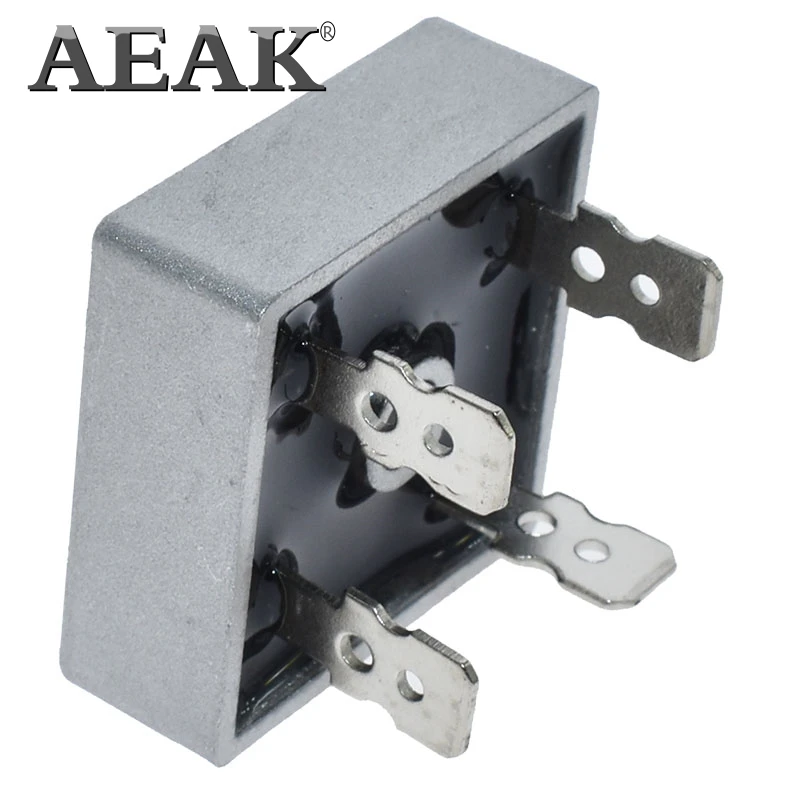AEAK 1 шт. KBPC5010 диодный мостовой выпрямитель диод 50А 1000 В кбпц 5010 силовой выпрямительный диод electronica componentes